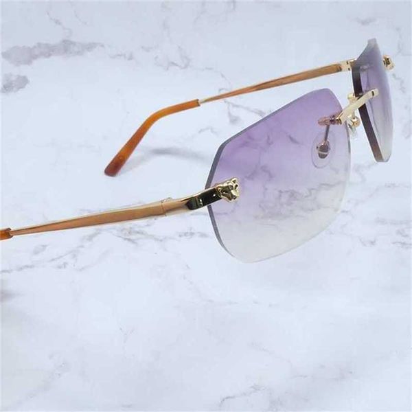 luxury designer new men's and women's sunglasses 20% off panther men fashion rimless glasses trend product street outdoor driving, White;black
luxury designer new men's and women's sunglasses 20% off panther men fashion rimless glasses trend product street outdoor driving, White;black