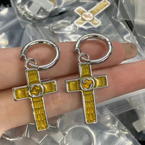 european and american letter dangle&chandelier fashion versatile earrings for men and women, Silver
european and american letter dangle&chandelier fashion versatile earrings for men and women, Silver