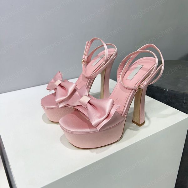 women's designer formal shoes sandals luxury fashion dress shoes satin square head waterproof platform bow ultra-high heel cocktail din, Black
women's designer formal shoes sandals luxury fashion dress shoes satin square head waterproof platform bow ultra-high heel cocktail din, Black