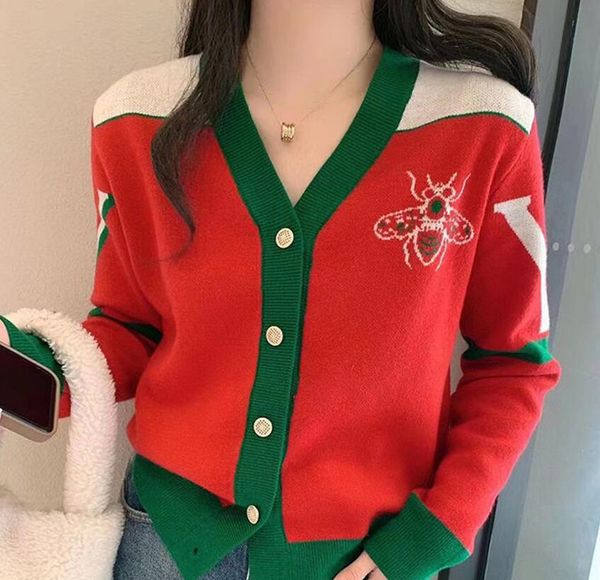 women's sweaters new color matching green cardigan buttons women sweater casual v-neck long sleeve button loose knitted jacket, White;black
women's sweaters new color matching green cardigan buttons women sweater casual v-neck long sleeve button loose knitted jacket, White;black
