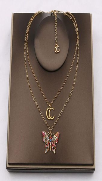 luxury designer double letter pendant necklaces 18k gold plated butterfly crysatl pearl rhinestone sweater necklace for women wedd4070879, Silver
luxury designer double letter pendant necklaces 18k gold plated butterfly crysatl pearl rhinestone sweater necklace for women wedd4070879, Silver