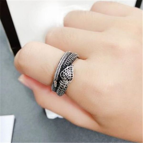 fashion designer snake ring mens womens titanium steelsilver scales rings retro couples ring wedding jewelry gift, Silver
fashion designer snake ring mens womens titanium steelsilver scales rings retro couples ring wedding jewelry gift, Silver