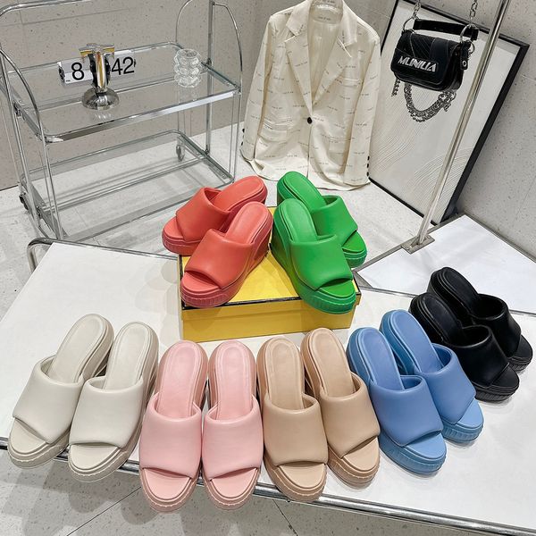 2023s new womens brand sandals high heels slippers matsu cake summer show style same style noble fashion rubber sandals platform sandals hol, Black
2023s new womens brand sandals high heels slippers matsu cake summer show style same style noble fashion rubber sandals platform sandals hol, Black