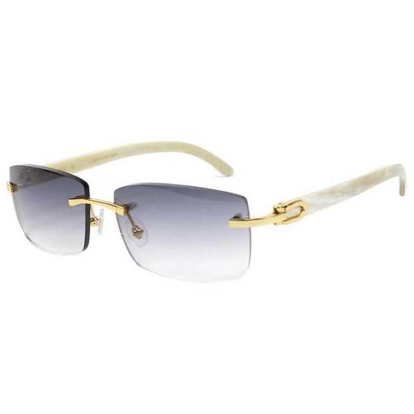 40% off luxury designer new men's and women's sunglasses 20% off fashion trend black gradient lens frameless can be equipped with, White;black
40% off luxury designer new men's and women's sunglasses 20% off fashion trend black gradient lens frameless can be equipped with, White;black