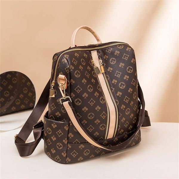 luxury women's backpack high-quality leather backpack fashion all-match casual travel retro large-capacity female bag 211029335n
luxury women's backpack high-quality leather backpack fashion all-match casual travel retro large-capacity female bag 211029335n
