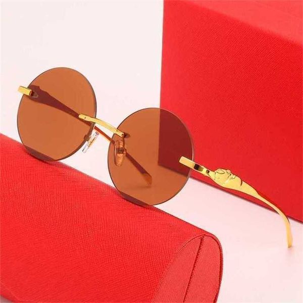 luxury designer new sunglasses leopard head frameless street p fashion glasses sunglasseskajia, White;black
luxury designer new sunglasses leopard head frameless street p fashion glasses sunglasseskajia, White;black