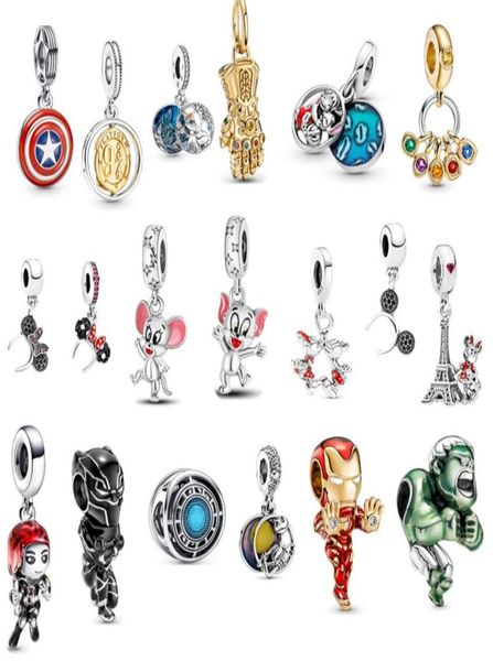 new s925 sterling silver charm loose beads beaded womens fashion mouse bear original fit pandora bracelet movie character pendant 6902671, Bronze;silver
new s925 sterling silver charm loose beads beaded womens fashion mouse bear original fit pandora bracelet movie character pendant 6902671, Bronze;silver