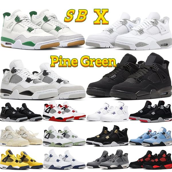 military black cat 4 jumpmans outdoor shoes pine green j4 mens basketball shoes 4s canvas red thunder white oreo women sneakers sports train
military black cat 4 jumpmans outdoor shoes pine green j4 mens basketball shoes 4s canvas red thunder white oreo women sneakers sports train