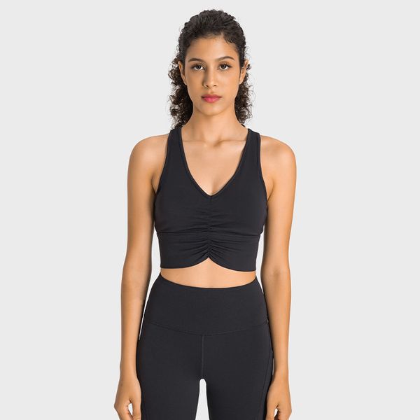 ll yoga vest fitness sports shockproof beauty back v-neck fold anti-sagging high stretch tight bra women
ll yoga vest fitness sports shockproof beauty back v-neck fold anti-sagging high stretch tight bra women