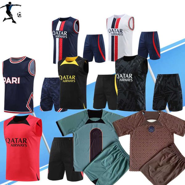 sleeveless training suit 23 24 psgs sergio ramos soccer jerseys maillot de foot special special 2023 2024 mbappe shirt maillots chinese comm, Black;yellow
sleeveless training suit 23 24 psgs sergio ramos soccer jerseys maillot de foot special special 2023 2024 mbappe shirt maillots chinese comm, Black;yellow