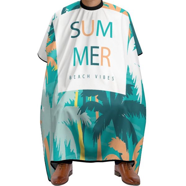 professional barber cape polyester hair cutting salon cape water stain resistant apron cutting hairin summer, coconut trees
professional barber cape polyester hair cutting salon cape water stain resistant apron cutting hairin summer, coconut trees