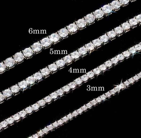 3456mm wide mens womens shining tennis chain necklace white round cubic zircons simulated diamond jewelry4543490, Silver
3456mm wide mens womens shining tennis chain necklace white round cubic zircons simulated diamond jewelry4543490, Silver