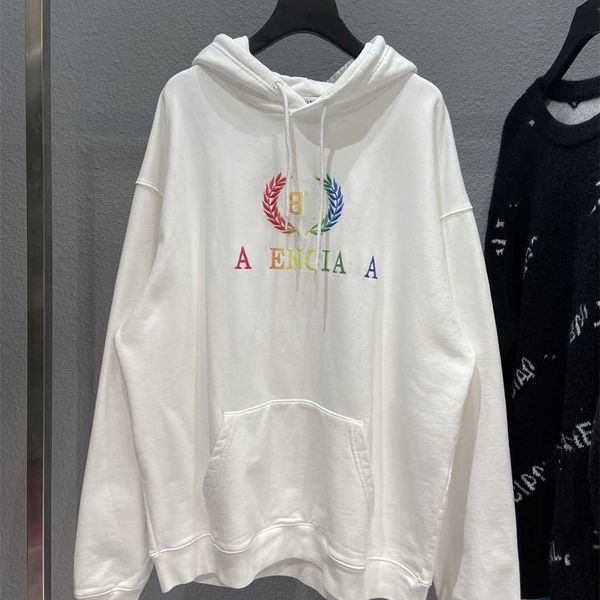 80% off factory outlet online family chest rainbow gradient wheat ear double embroidery hoodie drawcord thread cuffed kangaroo pocket sweate, Black
80% off factory outlet online family chest rainbow gradient wheat ear double embroidery hoodie drawcord thread cuffed kangaroo pocket sweate, Black