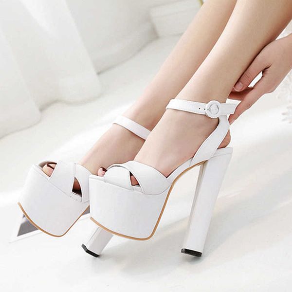 sandals female thick heel platform summer sandal 17cm plus size high heels open toe women shoes party dress pumps sandals 230316, Black
sandals female thick heel platform summer sandal 17cm plus size high heels open toe women shoes party dress pumps sandals 230316, Black