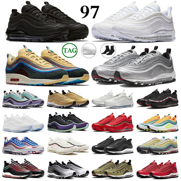 97 97s running shoes mens trainers women sneakers triple black gold bullet silver bullet gradient fade mschf x inri jesus undefeated black w
97 97s running shoes mens trainers women sneakers triple black gold bullet silver bullet gradient fade mschf x inri jesus undefeated black w