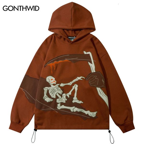 men's hoodies sweatshirts hip hop hoodie sweatshirt streetwear y2k vintage embroidery skull skeleton punk gothic hooded harajuku fashio, Black
men's hoodies sweatshirts hip hop hoodie sweatshirt streetwear y2k vintage embroidery skull skeleton punk gothic hooded harajuku fashio, Black