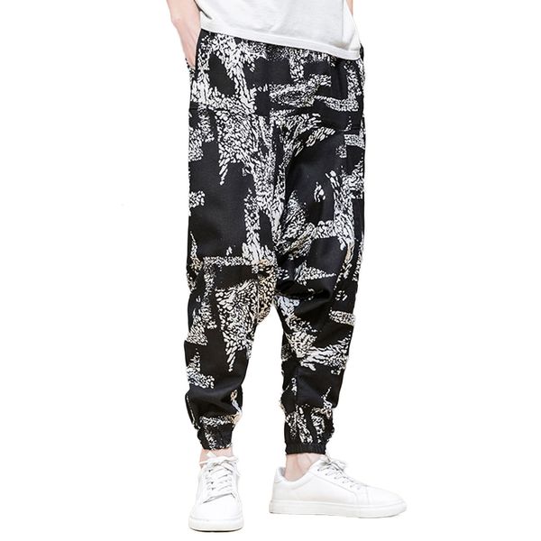 men's pants loose hippie harem vintage print elastic waist drop crotch baggy boho corduroy pants sweatpant baggy 230325, Black
men's pants loose hippie harem vintage print elastic waist drop crotch baggy boho corduroy pants sweatpant baggy 230325, Black