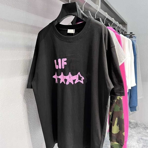80% off factory outlet online high version summer new star lifi letter print ins couple casual t-shirt short sleeve tee, White;black
80% off factory outlet online high version summer new star lifi letter print ins couple casual t-shirt short sleeve tee, White;black