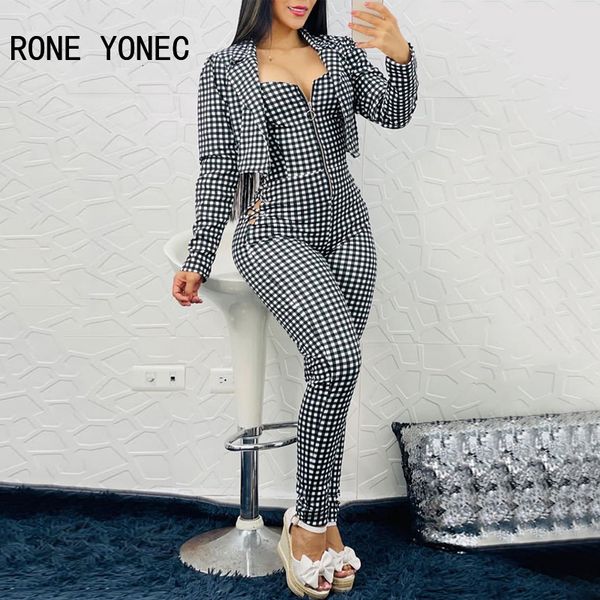women's jumpsuits rompers women cutout plaid print zipper decor jumpsuit 230325, Black;white
women's jumpsuits rompers women cutout plaid print zipper decor jumpsuit 230325, Black;white