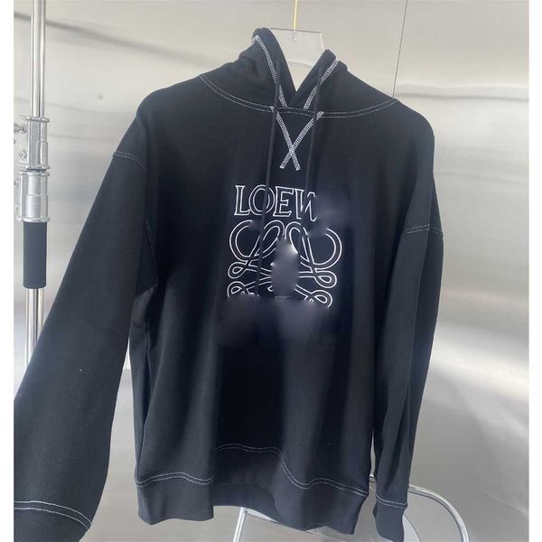 80% off factory outlet online high korean fashion label sense loe three-dimensional embroidery letter contrast hooded large edition sweater, Black
80% off factory outlet online high korean fashion label sense loe three-dimensional embroidery letter contrast hooded large edition sweater, Black