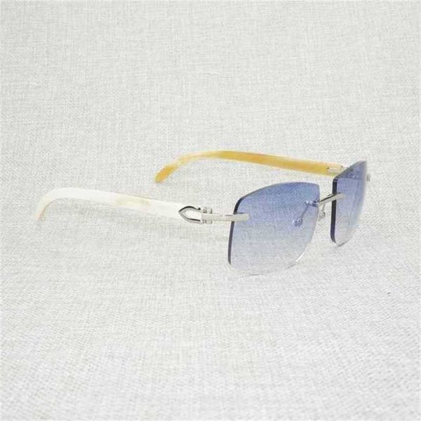 men's luxury designer women's sunglasses vintage black white buffalo horn oversize men natural wood shades rimless eyewear driving, White;black
men's luxury designer women's sunglasses vintage black white buffalo horn oversize men natural wood shades rimless eyewear driving, White;black