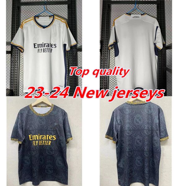 23 24 real madrids soccer jerseys benzema 2023 2024 kit modric camiseta vini jr camavinga tchouameni men football shirt uniform jersey, Black;yellow
23 24 real madrids soccer jerseys benzema 2023 2024 kit modric camiseta vini jr camavinga tchouameni men football shirt uniform jersey, Black;yellow