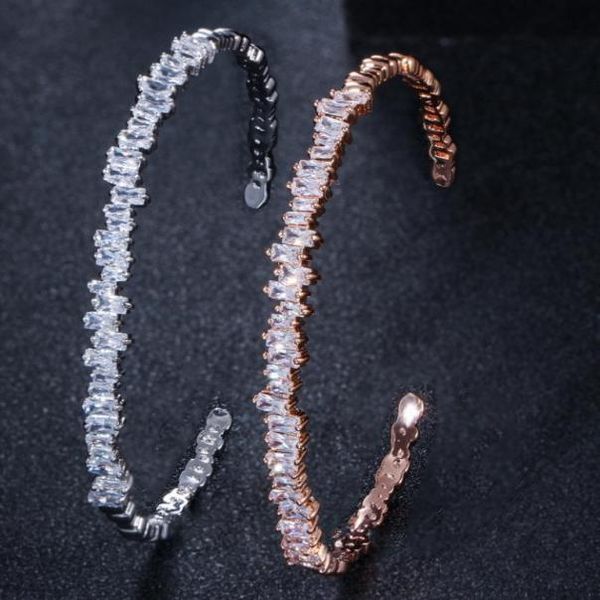 cubic zirconia cuff designer bracelet opening adjustable bracelet luxury fashion copper rose gold silver irregularity bracelets je1653866, White
cubic zirconia cuff designer bracelet opening adjustable bracelet luxury fashion copper rose gold silver irregularity bracelets je1653866, White
