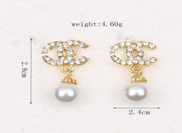 20styles brand designer double letter stud earrings fashion women gold plated silver plated earring geometric annulus diamond earl7428999, Golden;silver
20styles brand designer double letter stud earrings fashion women gold plated silver plated earring geometric annulus diamond earl7428999, Golden;silver