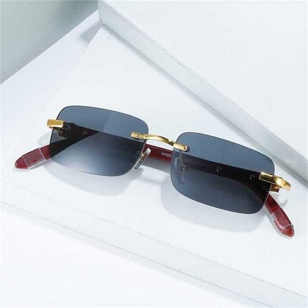 10% off luxury designer new men's and women's sunglasses 20% off card frameless square wooden leg trendy optical glasseskajia, White;black
10% off luxury designer new men's and women's sunglasses 20% off card frameless square wooden leg trendy optical glasseskajia, White;black