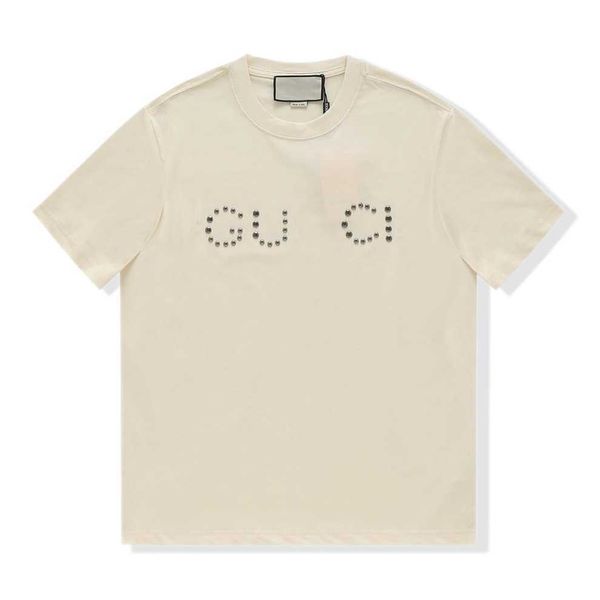 80% off factory outlet online high version 2023 spring summer new family rivet letter men's and women's fashion short sleeve t-shi, White;black
80% off factory outlet online high version 2023 spring summer new family rivet letter men's and women's fashion short sleeve t-shi, White;black