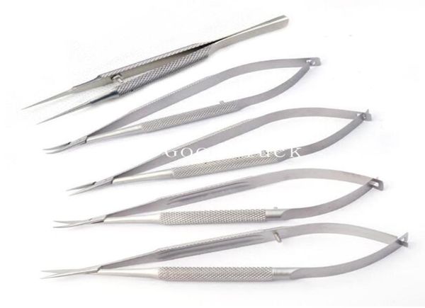 3pcsset equipment 12cm instruments needle holder micro scissors tweezers hand ophthalmic surgery tools 2206233363275
3pcsset equipment 12cm instruments needle holder micro scissors tweezers hand ophthalmic surgery tools 2206233363275