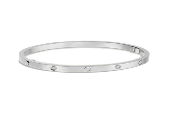 thin love bracelet with screwdriver 6 diamonds bangles jewelry womans 365mm rose gold platinum bracelets for women accessories, Black
thin love bracelet with screwdriver 6 diamonds bangles jewelry womans 365mm rose gold platinum bracelets for women accessories, Black
