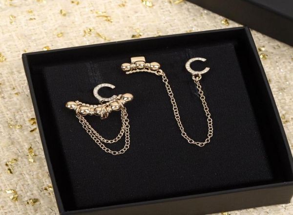 2022 charm drop earring with diamond in 18k gold plated and chain design for women wedding jewely gift have box stamp 9280491, Golden
2022 charm drop earring with diamond in 18k gold plated and chain design for women wedding jewely gift have box stamp 9280491, Golden