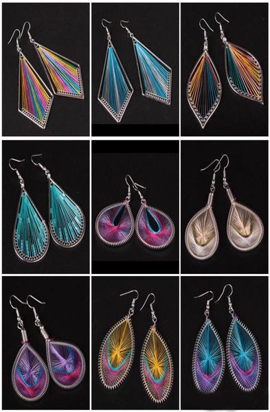 fashion handmade silk thread diy bohemian earrings for women creative geometric earrings girls party dangle earrings7343903, Silver
fashion handmade silk thread diy bohemian earrings for women creative geometric earrings girls party dangle earrings7343903, Silver