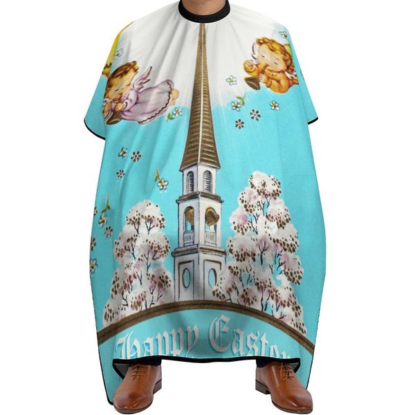 professional barber cape polyester hair cutting salon cape water stain resistant apron cutting hair angels, churches, thanksgiving
professional barber cape polyester hair cutting salon cape water stain resistant apron cutting hair angels, churches, thanksgiving