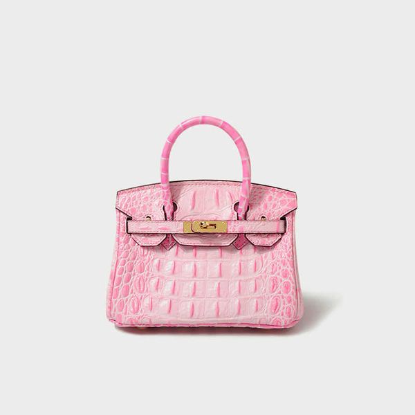 genuine leather birkin herms bags the texture is full crocodile chain bag pink mini messenger small black and white cool cute mobile phone
genuine leather birkin herms bags the texture is full crocodile chain bag pink mini messenger small black and white cool cute mobile phone