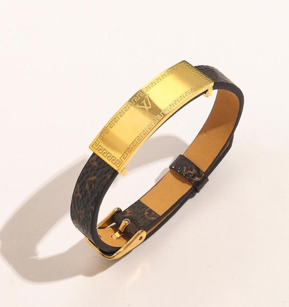 new style fashion bracelets women bangle designer jewelry faux leather 18k gold plated stainless steel bracelet womens wedding gif3161059, Black
new style fashion bracelets women bangle designer jewelry faux leather 18k gold plated stainless steel bracelet womens wedding gif3161059, Black
