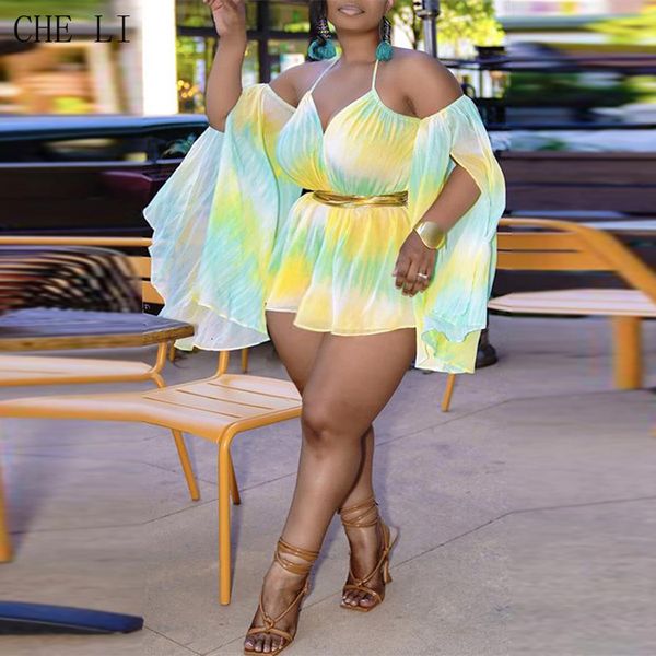 women's plus size jumpsuits rompers summer plus size women's stitching beachwear backless loose suspenders yellow printed longslee, Black
women's plus size jumpsuits rompers summer plus size women's stitching beachwear backless loose suspenders yellow printed longslee, Black