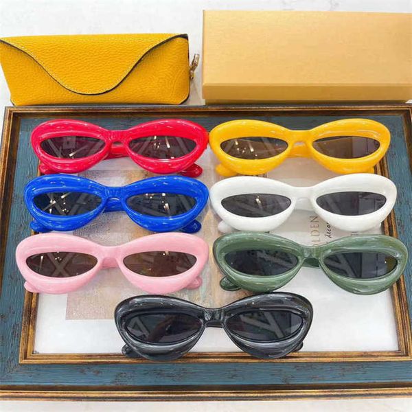 10% off luxury designer new men's and women's sunglasses 20% off luo ins net red with the same personality dudu double lip lw40097, White;black
10% off luxury designer new men's and women's sunglasses 20% off luo ins net red with the same personality dudu double lip lw40097, White;black