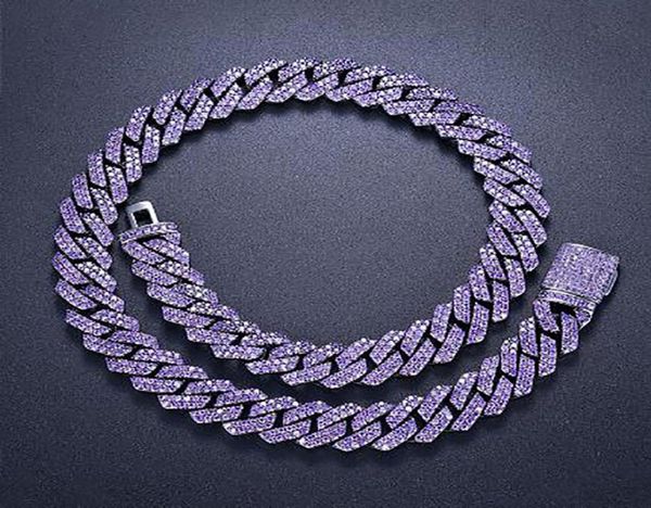 15mm iced cuban link prong chain 2 row purple cz diamond cubic zirconia hiphop jewelry 16inch24inch choker necklace9722653, Silver
15mm iced cuban link prong chain 2 row purple cz diamond cubic zirconia hiphop jewelry 16inch24inch choker necklace9722653, Silver