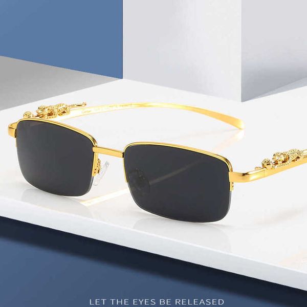 luxury designer sunglasses 20% off leopard head for men women half frame fashion small box individualized mirror, White;black
luxury designer sunglasses 20% off leopard head for men women half frame fashion small box individualized mirror, White;black