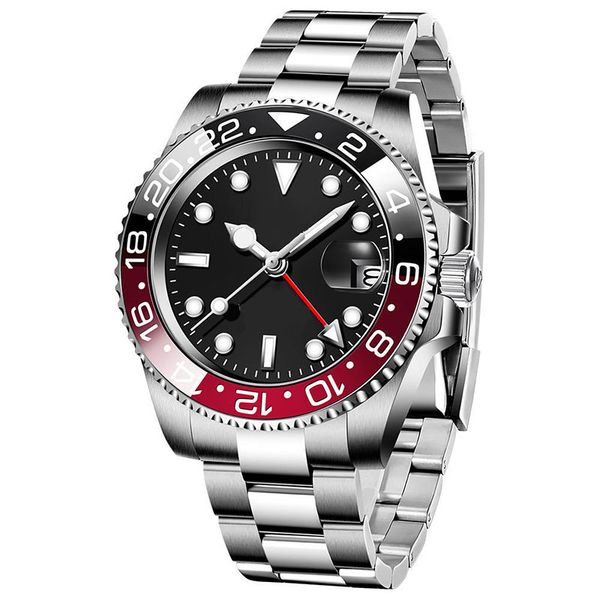 fashion ceramic men's watches luxury automatic mechanical 40mm stainless steel folded buckle strap sapphire glass ceramic coke bezel ca, Slivery;brown
fashion ceramic men's watches luxury automatic mechanical 40mm stainless steel folded buckle strap sapphire glass ceramic coke bezel ca, Slivery;brown