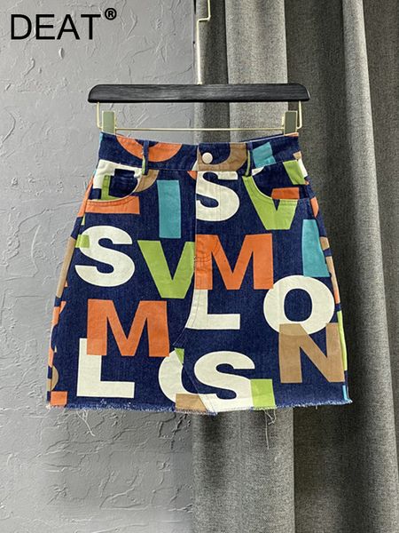 skirts deat spring fashion color lettering denim skirt women's high waist slim a-line mini hip wrap skirts female 11xx0162 230325, Black
skirts deat spring fashion color lettering denim skirt women's high waist slim a-line mini hip wrap skirts female 11xx0162 230325, Black