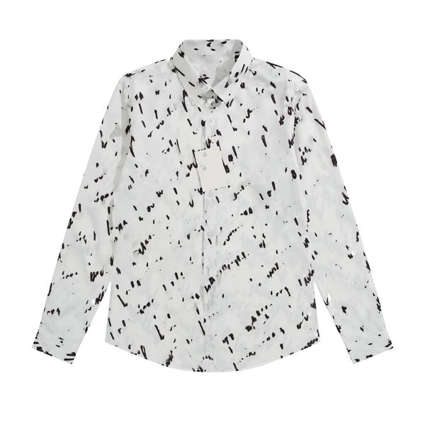 casual men's shirt 2023 balencaigaity fashion brand business work travel holiday couples spring and summer slim long-sleeved shirt -l, White;black
casual men's shirt 2023 balencaigaity fashion brand business work travel holiday couples spring and summer slim long-sleeved shirt -l, White;black