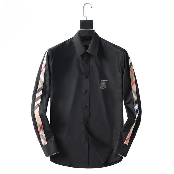 mens shirts small horse quality embroidery blouse long solid color slim fit casual business clothing long-sleeved plaid shirt, White;black
mens shirts small horse quality embroidery blouse long solid color slim fit casual business clothing long-sleeved plaid shirt, White;black
