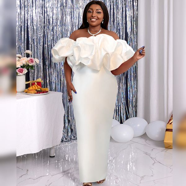 plus size dresses plus size dresses solid slim french off shoulder dress with ruffles strapless party dresses evening dresses anklelength 23, Black
plus size dresses plus size dresses solid slim french off shoulder dress with ruffles strapless party dresses evening dresses anklelength 23, Black