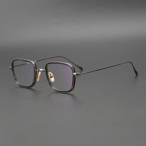 luxury designer new men's and women's sunglasses 20% off limited japanese handmade pure titanium small height number full spectacl, White;black 
luxury designer new men's and women's sunglasses 20% off limited japanese handmade pure titanium small height number full spectacl, White;black