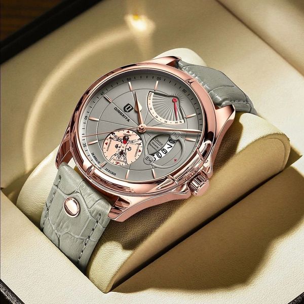 wristwatches men watch fashion luxury sport men's wristwatch waterproof luminous leather date quartz watches man relogio masculino 2303, Slivery;brown
wristwatches men watch fashion luxury sport men's wristwatch waterproof luminous leather date quartz watches man relogio masculino 2303, Slivery;brown