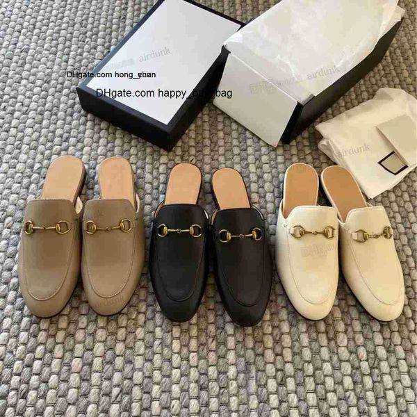 mules slippers princetown lazy slides loafers classic designer women flat authentic cowhide metal buckle lady leather trample large chain, Black
mules slippers princetown lazy slides loafers classic designer women flat authentic cowhide metal buckle lady leather trample large chain, Black