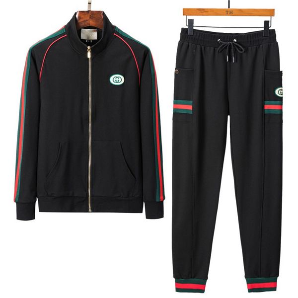 men's tracksuits designer zipper jacket and pants casual sportswear fall sports suit long-sleeved hooded men's and women's fa, Gray
men's tracksuits designer zipper jacket and pants casual sportswear fall sports suit long-sleeved hooded men's and women's fa, Gray